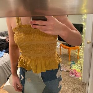 urban ruffle crop top